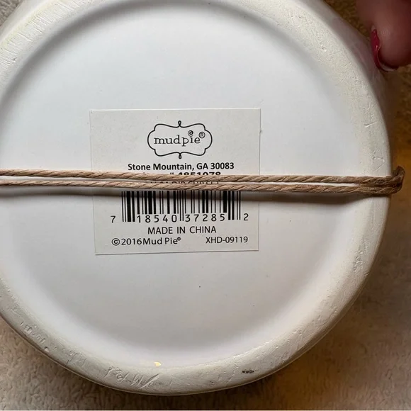 Mud Pie Salsa Serving Bowl With Spoon, NWT - Picture 5 of 5